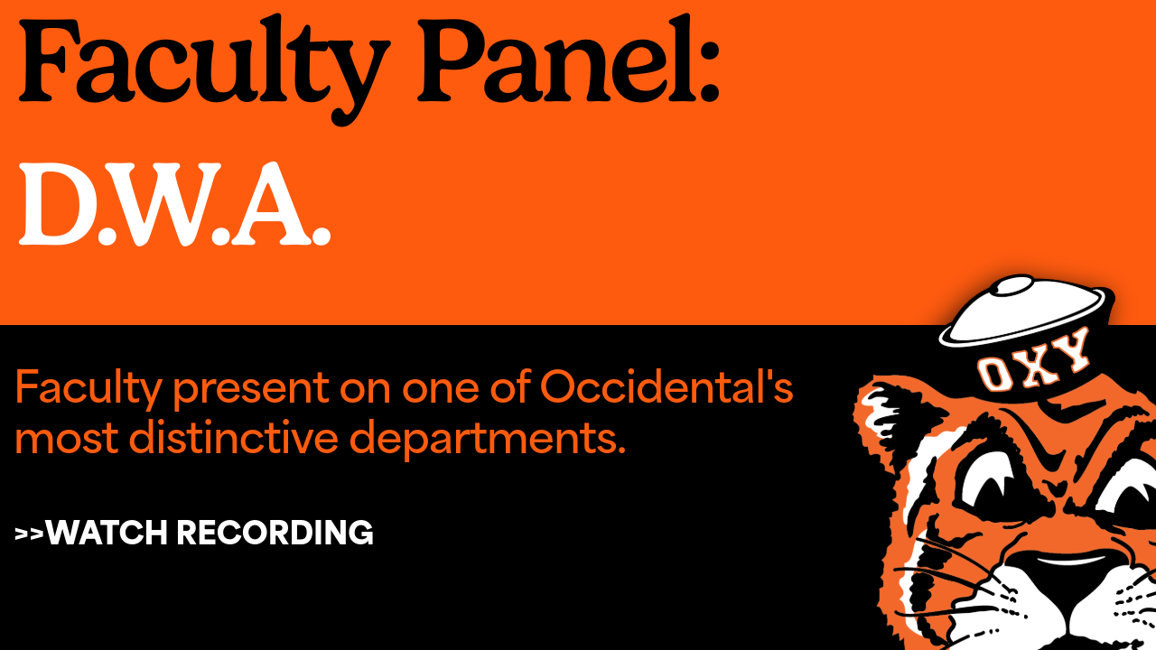 Click here to watch DWA: Faculty Panel webinar recording for admitted students and family members.